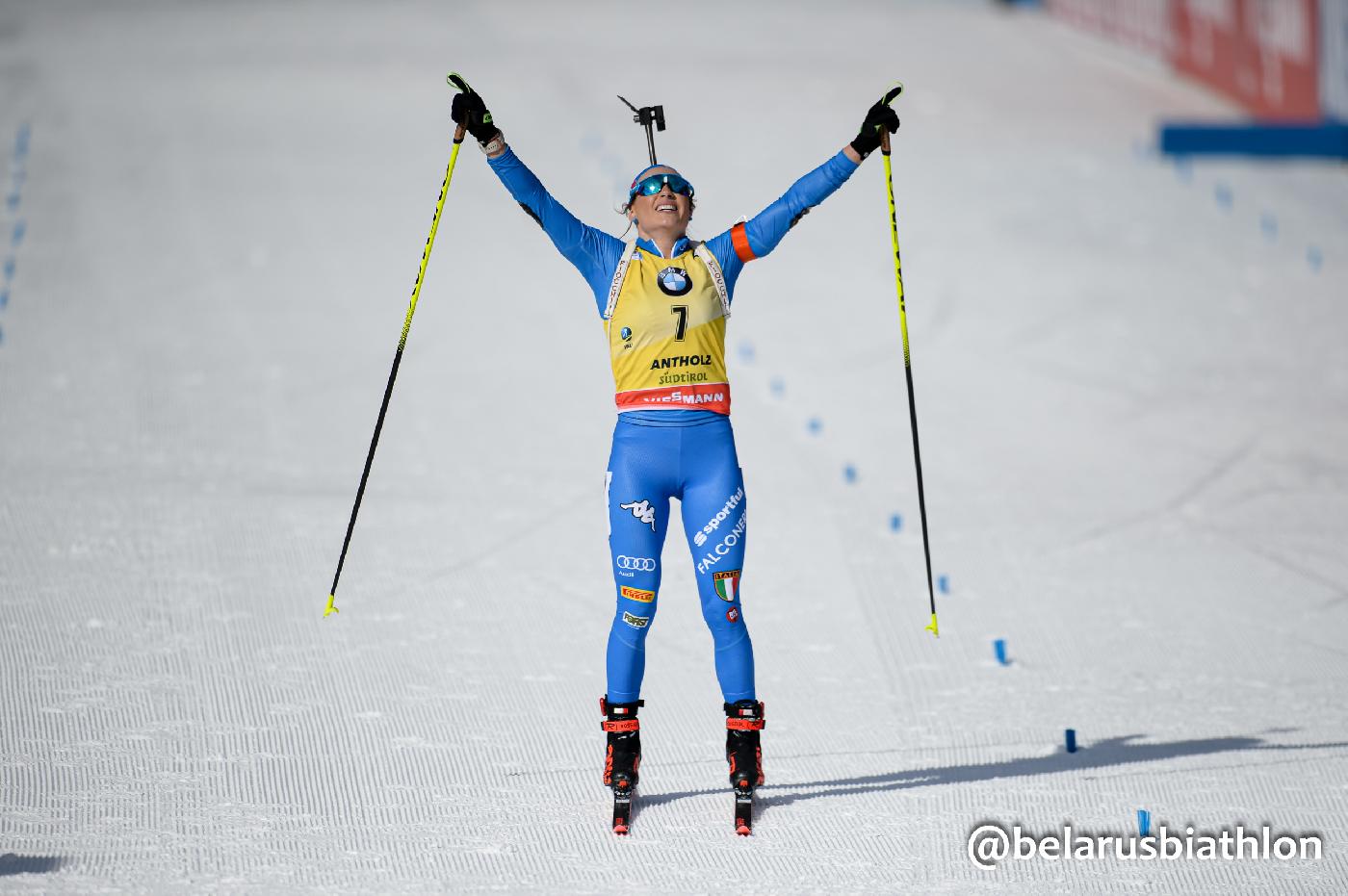 Доротея Вирер завоевала золотую медаль в гонке преследования на чемпионате мира