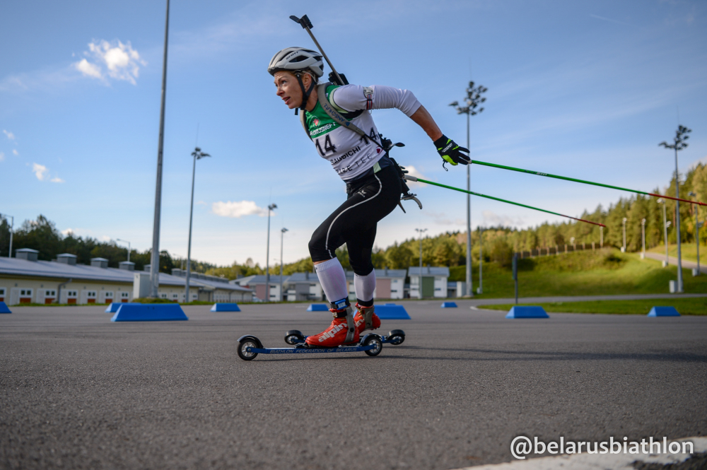 Анна Фролина представляющая Южную Корею выиграла спринт на чемпионате Беларуси