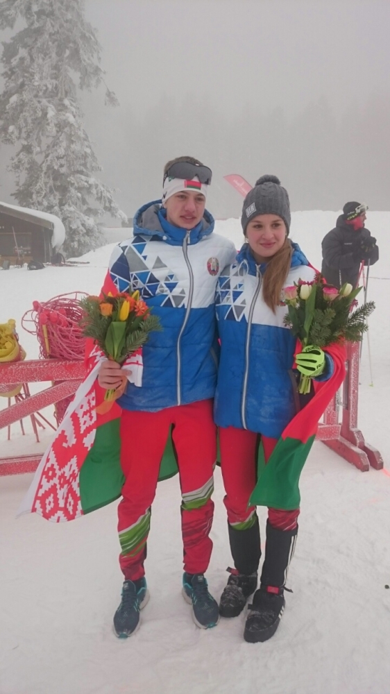 Дарья Кудаева и Павел Белько стали призерами в спринтерских гонках на Всемирной зимней гимназиаде во французском Гренобле