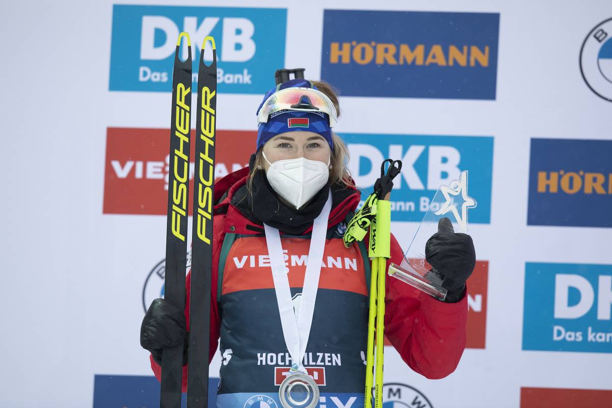 Динара Алимбекова заняла 2 место в гонке преследования