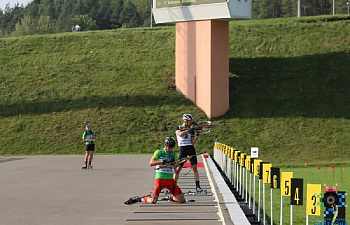 Открытый Чемпионат и Первенство Республики Беларусь по летнему биатлону. Фоторепортаж со спринта среди мужчин и юниоров.