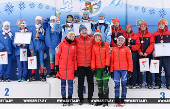 Александр Лукашенко вручил награды победителям и призерам "Снежного снайпера"