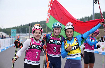 Динара Алимбекова – победительница масс-старта в «Раубичах»