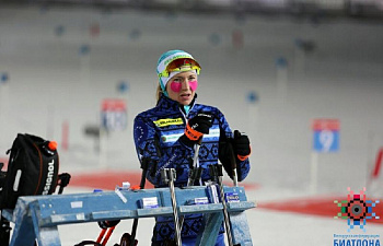 Поздравляем Дарью Домрачеву с завоеванием бронзовой медали в гонке преследования на этапе Кубка мира в Антхольце!
