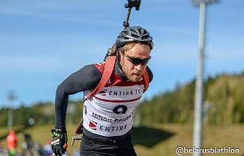 Сергей Бочарников выиграл гонку преследования на чемпионате Беларуси по летнему биатлону